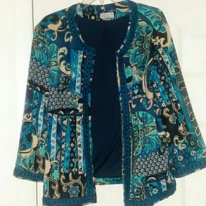Joan Rivers 3/4 "Blazer " EUC Size XL